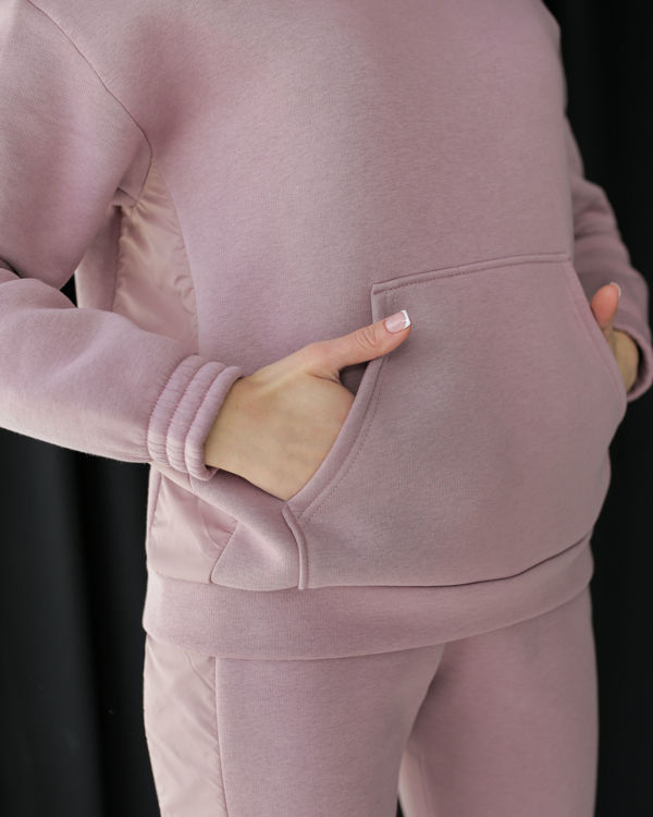  Зображення Спортивний костюм на флісі з вставками з плащівки 