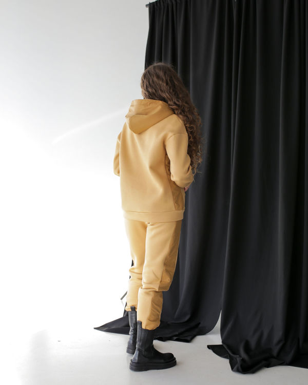  Зображення Спортивний костюм на флісі з вставками з плащівки 