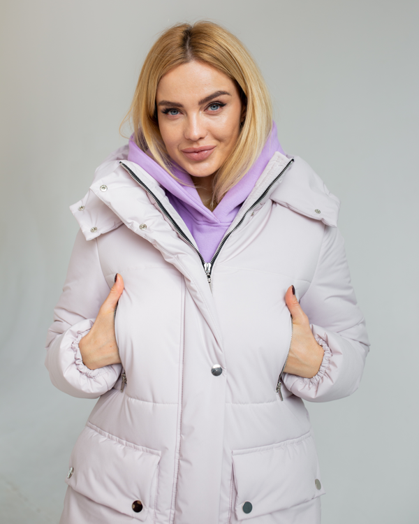  Зображення Жіноча зимова куртка пуховик 