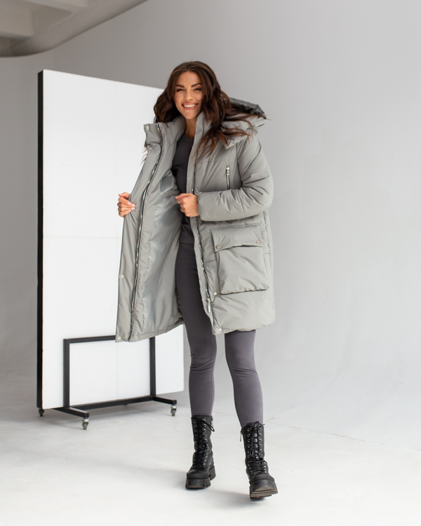  Зображення Жіноча зимова куртка пуховик 