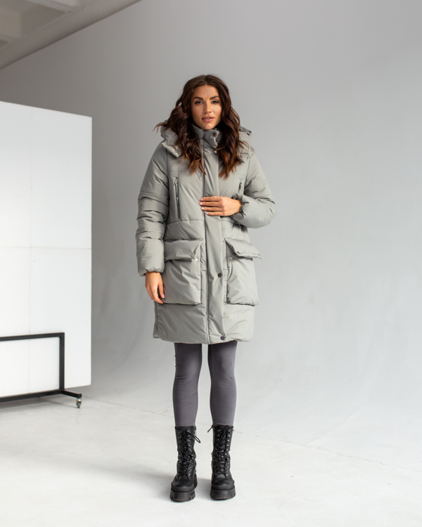  Зображення Жіноча зимова куртка пуховик 