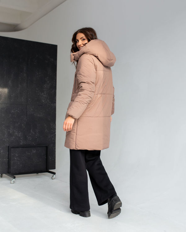  Зображення Жіноча зимова куртка пуховик 