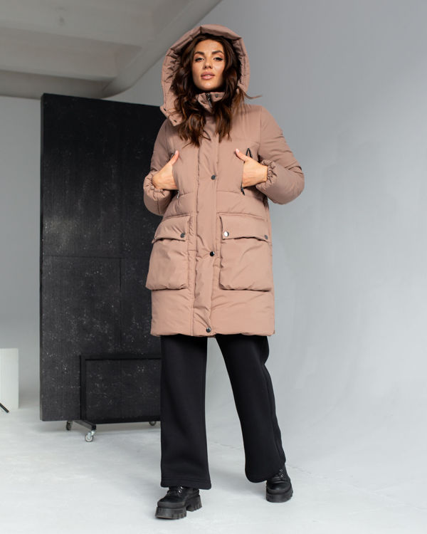  Зображення Жіноча зимова куртка пуховик 