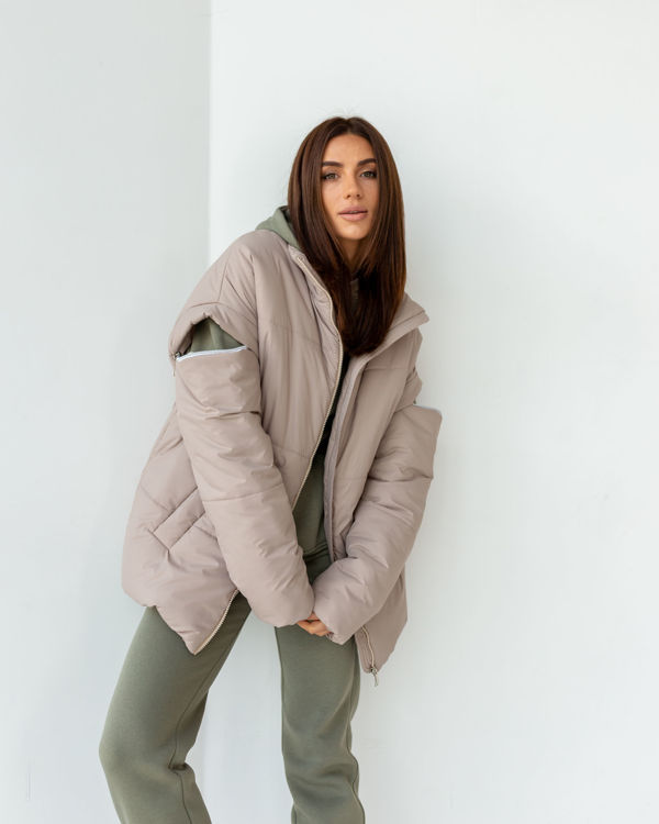  Зображення Куртка- жилет із знімними рукавами 