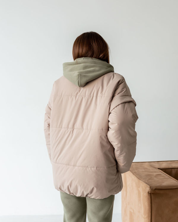  Зображення Куртка- жилет із знімними рукавами 