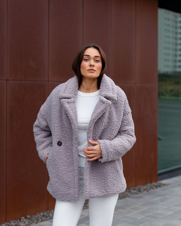  Зображення Шубка TEDDY BEAR з еко-хутра в кольорах 