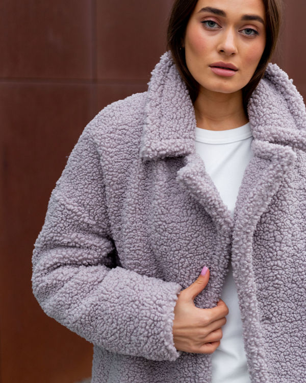  Зображення Шубка TEDDY BEAR з еко-хутра в кольорах 