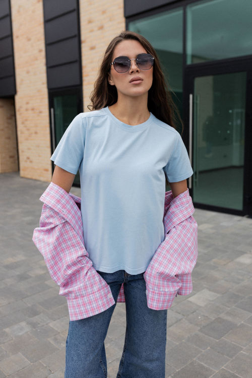  Зображення Футболка базова  жіноча 