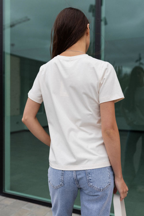  Зображення Футболка базова  жіноча 