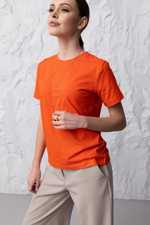  Зображення Футболка базова  жіноча 