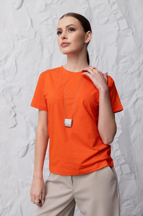  Зображення Футболка базова  жіноча 