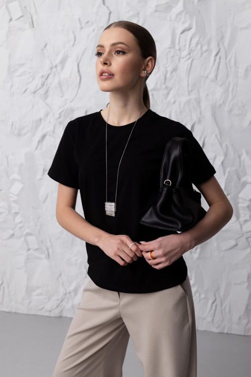  Зображення Футболка базова  жіноча 