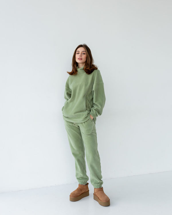  Зображення Жіночий спортивний костюм з двостороннього флісу 