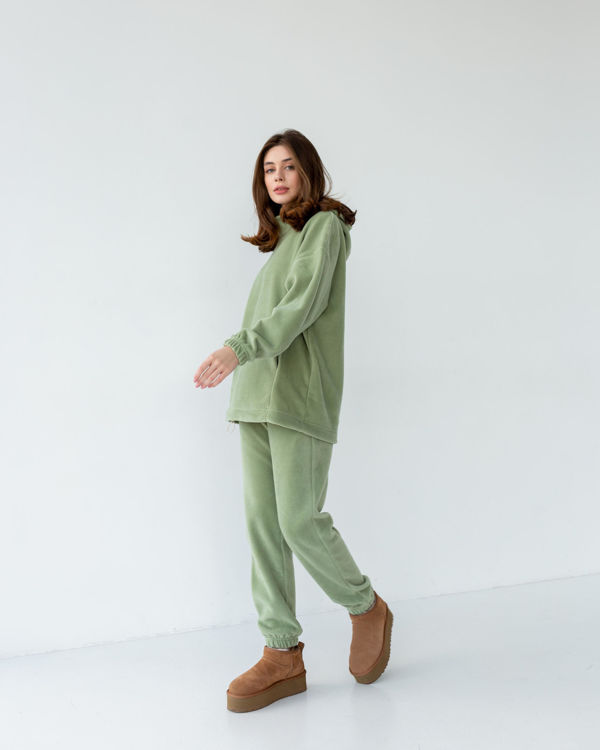  Зображення Жіночий спортивний костюм з двостороннього флісу 