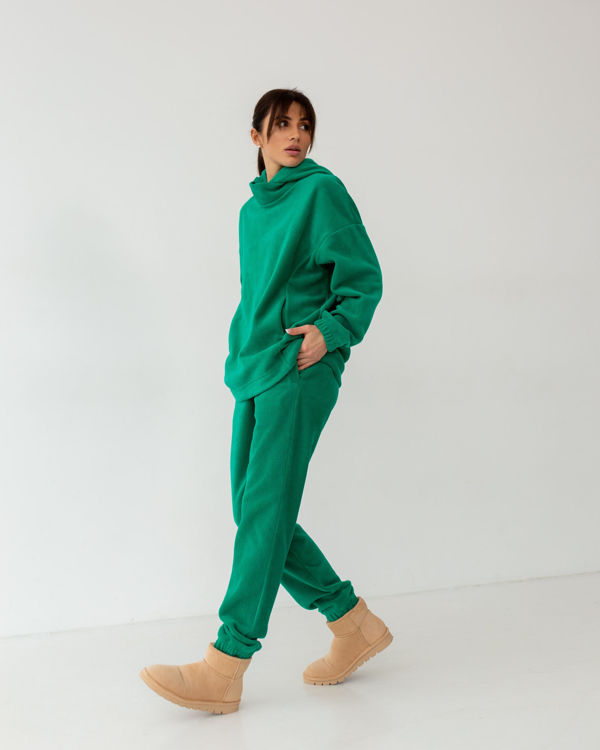  Зображення Жіночий спортивний костюм з двостороннього флісу 