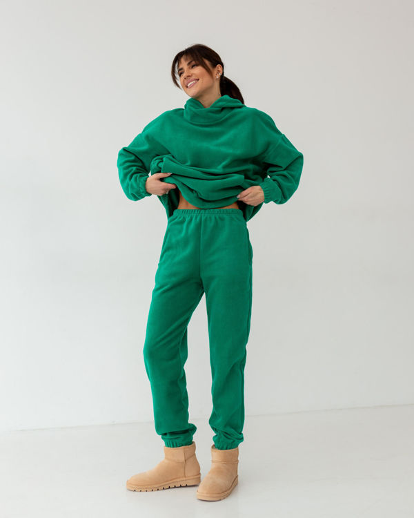  Зображення Жіночий спортивний костюм з двостороннього флісу 