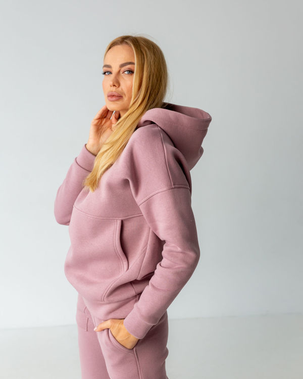  Зображення Спортивний костюм з обшитими кишенями на штанах 