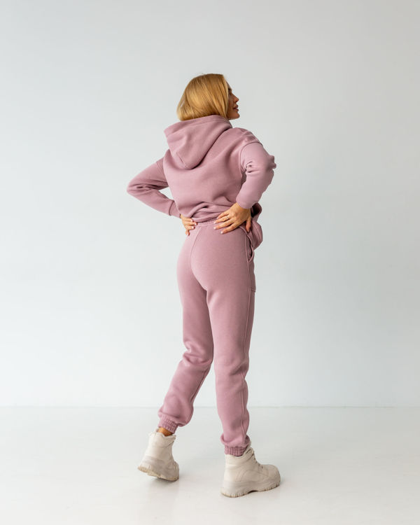  Зображення Спортивний костюм з обшитими кишенями на штанах 