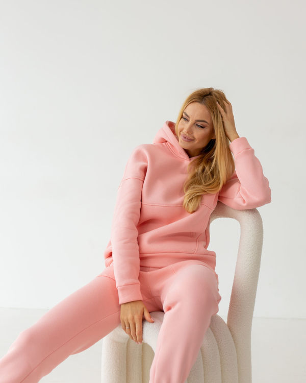  Зображення Спортивний костюм з обшитими кишенями на штанах 