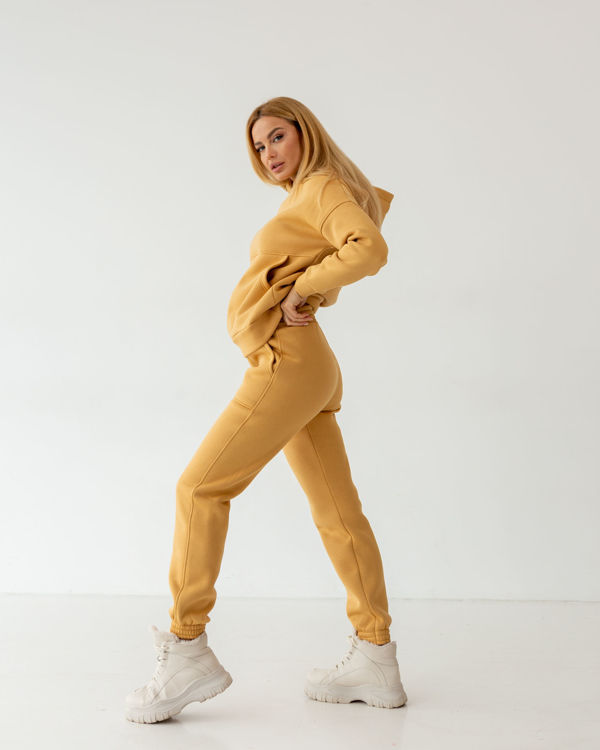  Зображення Спортивний костюм з обшитими кишенями на штанах 