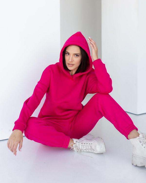  Зображення Спортивний костюм з обшитими кишенями на штанах 