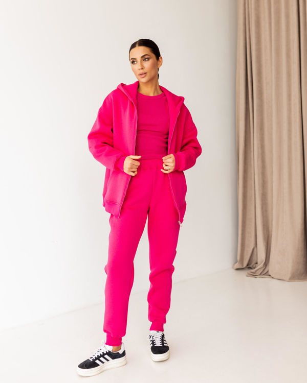  Зображення Спортивний костюм на флісі з зіп худі 