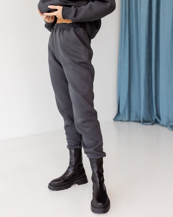  Зображення Спортивний костюм на флісі з зіп худі 