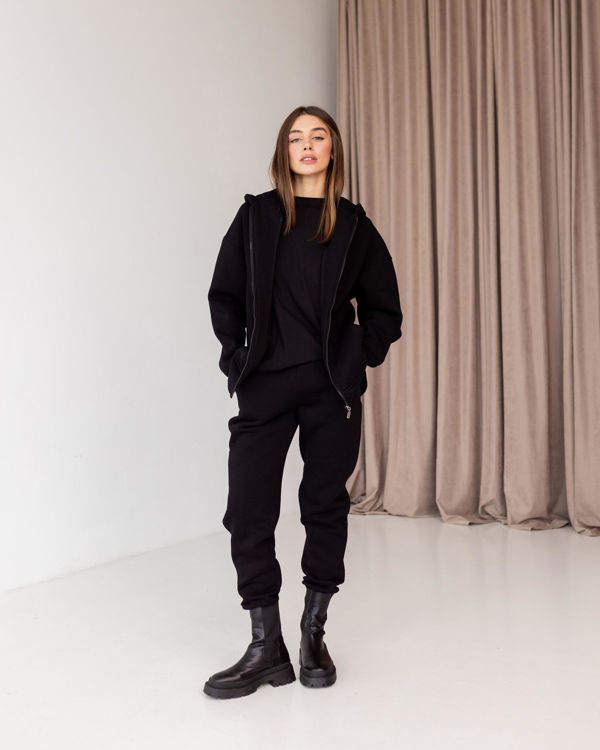  Зображення Спортивний костюм на флісі з зіп худі 