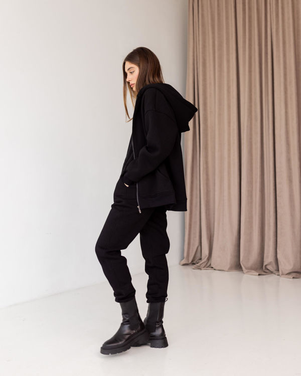  Зображення Спортивний костюм на флісі з зіп худі 