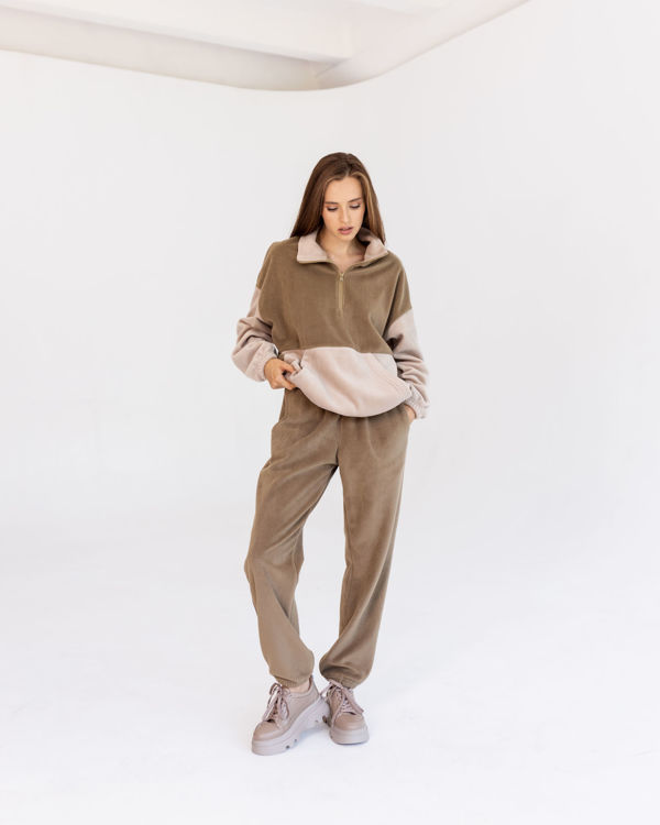  Зображення Жіночий спортивний флісовй костюм 