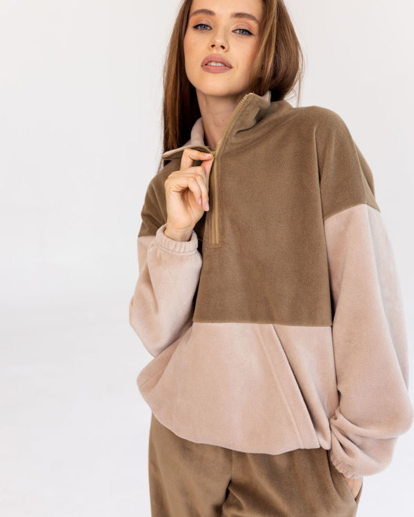  Зображення Жіночий спортивний флісовй костюм 