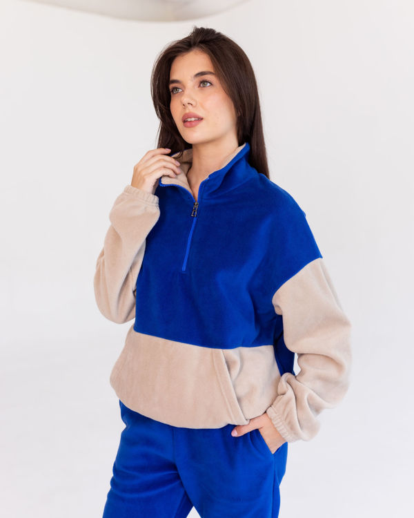  Зображення Жіночий спортивний флісовй костюм 