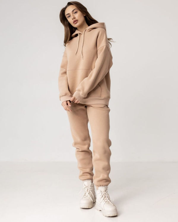  Зображення Спортивний костюм на флісі з  худі 