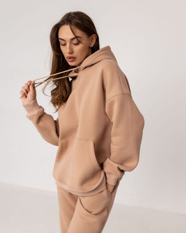  Зображення Спортивний костюм на флісі з  худі 