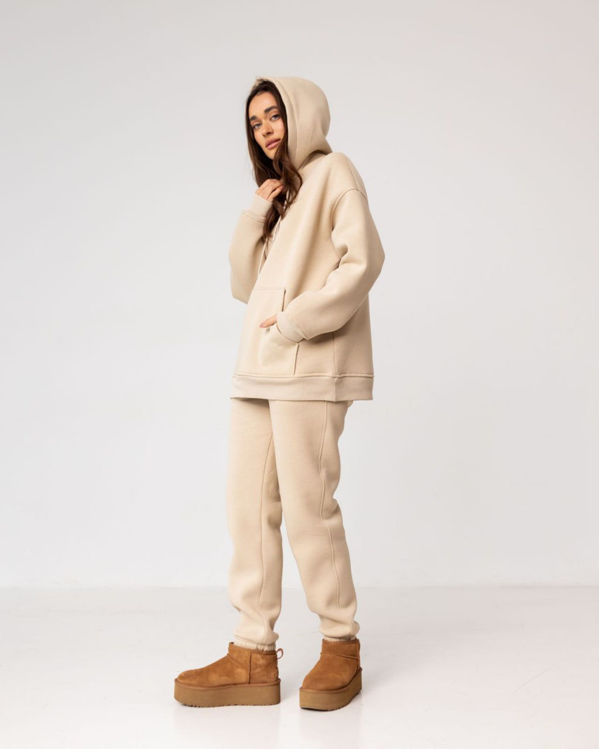  Зображення Спортивний костюм на флісі з  худі 