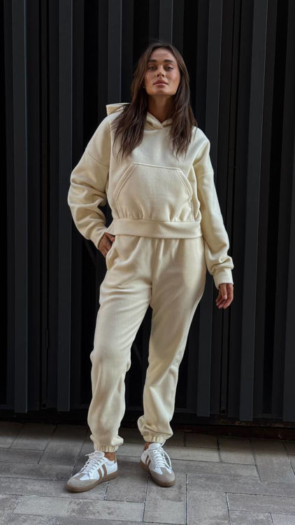  Зображення Жіночий спортивний костюм з двосторонього флісу 