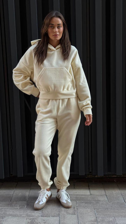  Зображення Жіночий спортивний костюм з двосторонього флісу 