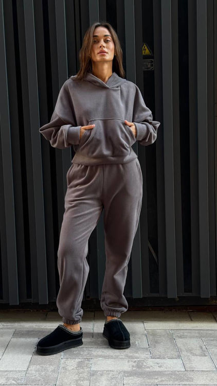  Зображення Жіночий спортивний костюм з двосторонього флісу 