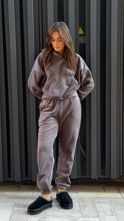  Зображення Жіночий спортивний костюм з двосторонього флісу 