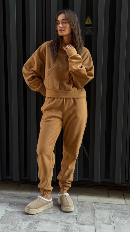  Зображення Жіночий спортивний костюм з двосторонього флісу 