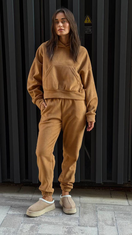  Зображення Жіночий спортивний костюм з двосторонього флісу 