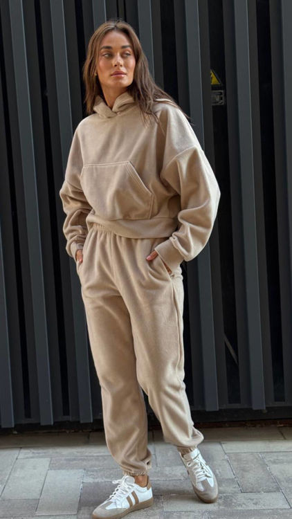  Зображення Жіночий спортивний костюм з двосторонього флісу 