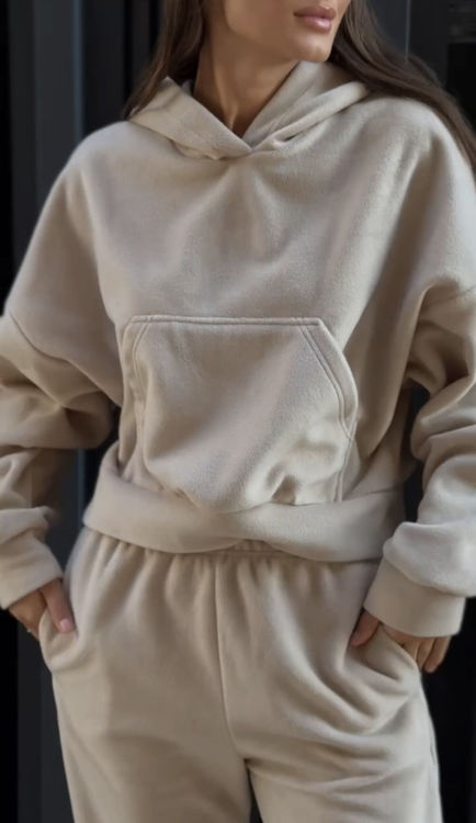  Зображення Жіночий спортивний костюм з двосторонього флісу 