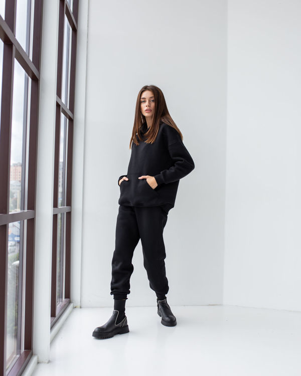  Зображення Жіночий спортивний костюм утеплений на флісі 