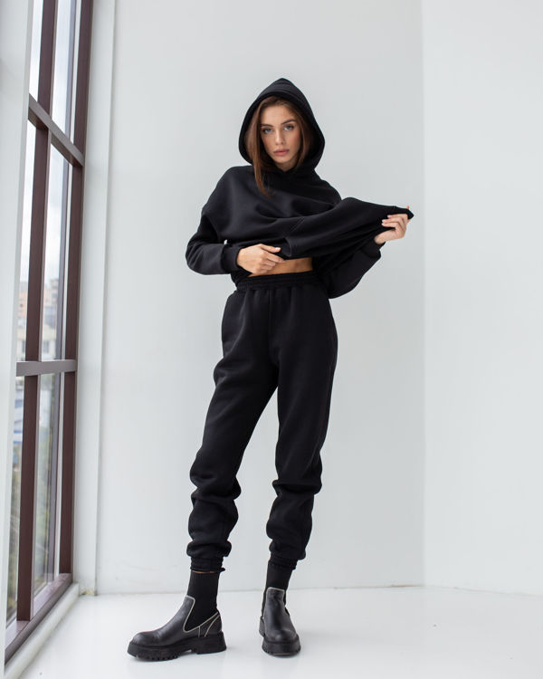  Зображення Жіночий спортивний костюм утеплений на флісі 