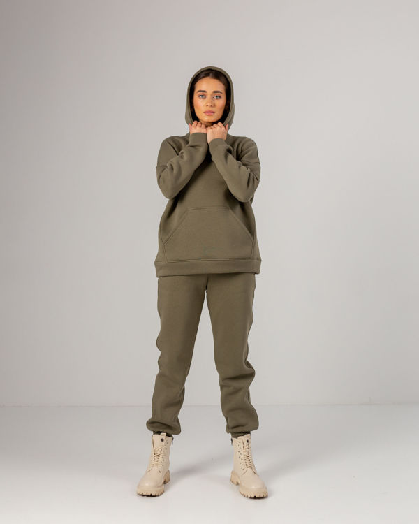  Зображення Жіночий спортивний костюм утеплений на флісі 