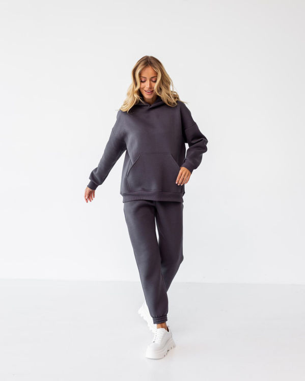  Зображення Жіночий спортивний костюм утеплений на флісі 