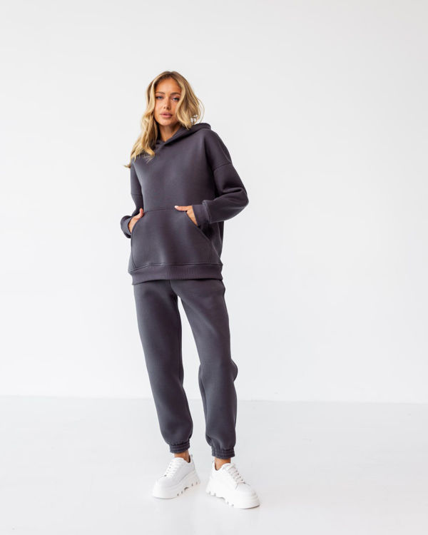  Зображення Жіночий спортивний костюм утеплений на флісі 