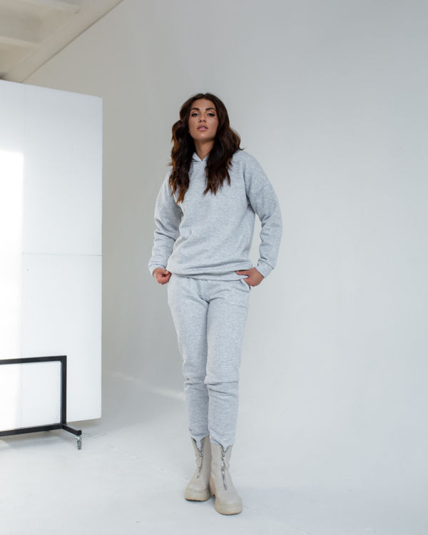  Зображення Жіночий спортивний костюм утеплений на флісі 