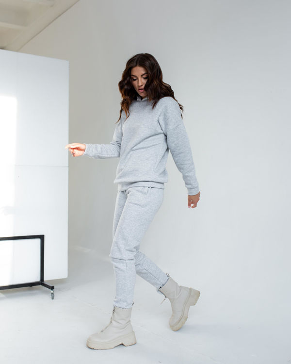  Зображення Жіночий спортивний костюм утеплений на флісі 